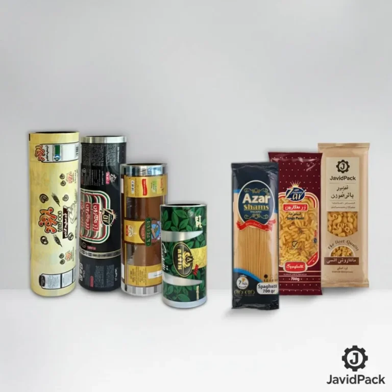 این عکس مربوط به بسته بندی حبوبات و ادویه می باشد